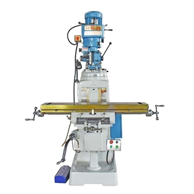 धातु प्रसंस्करण के लिए 75 ~ 4630 आरपीएम स्पिंडल स्पीड बुर्ज वर्टिकल मिलिंग मशीन बुर्ज हेड मिलिंग मशीन