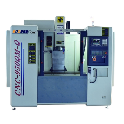 3 एक्सिस सीएनसी वर्टिकल मशीनिंग सेंटर 1500x420 मिमी टेबल आकार